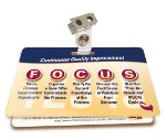 FOCUS/PDCA Badgie Card